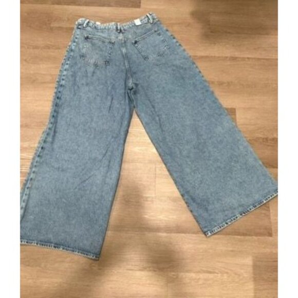 Good American Good Ease Relaxed Wide-Leg Jeans - Size 14/32 - NWT - Picture 11 of 12